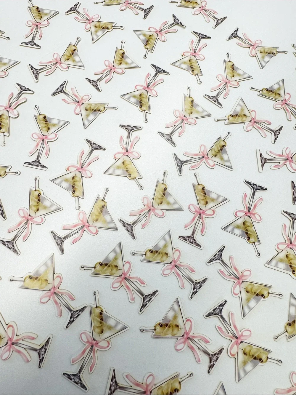 Dirty Martini Confetti | Martini Party Decorations | 100 Piece Cocktail Confetti